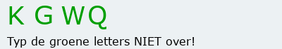 Bevestigingscode