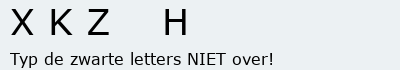 Bevestigingscode