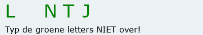 Bevestigingscode