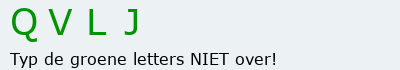 Bevestigingscode