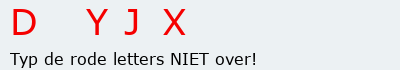 Bevestigingscode