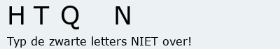 Bevestigingscode