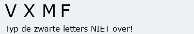 Bevestigingscode