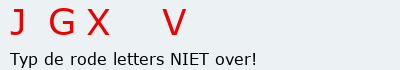 Bevestigingscode