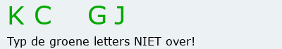 Bevestigingscode