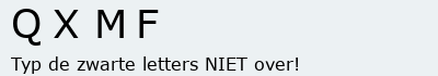 Bevestigingscode