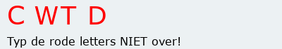 Bevestigingscode