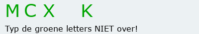 Bevestigingscode