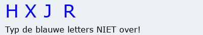Bevestigingscode