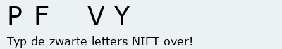 Bevestigingscode