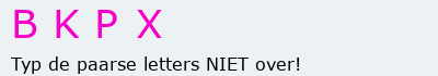 Bevestigingscode