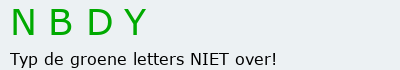 Bevestigingscode