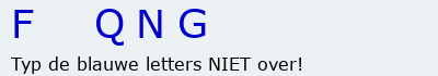 Bevestigingscode