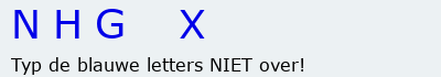 Bevestigingscode