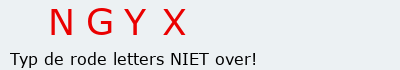 Bevestigingscode