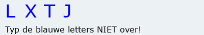 Bevestigingscode