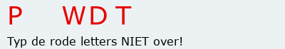 Bevestigingscode