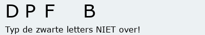 Bevestigingscode