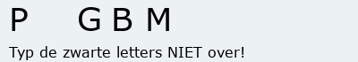 Bevestigingscode