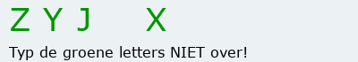 Bevestigingscode