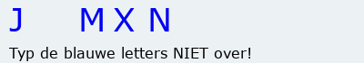 Bevestigingscode