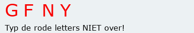 Bevestigingscode