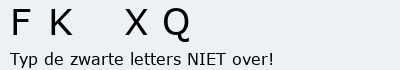 Bevestigingscode
