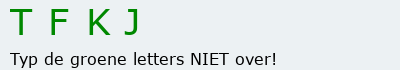Bevestigingscode