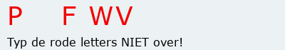 Bevestigingscode