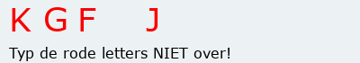 Bevestigingscode