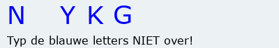 Bevestigingscode