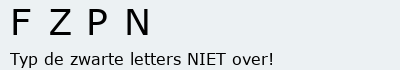 Bevestigingscode