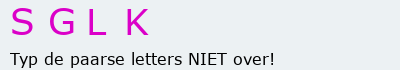 Bevestigingscode