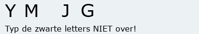 Bevestigingscode