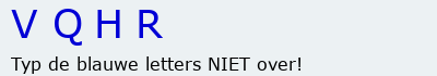 Bevestigingscode