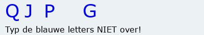 Bevestigingscode