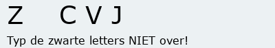 Bevestigingscode