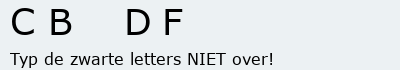 Bevestigingscode