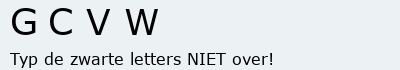 Bevestigingscode