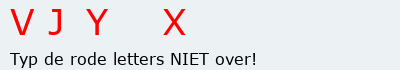 Bevestigingscode