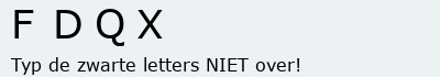 Bevestigingscode