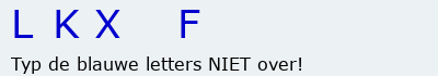 Bevestigingscode