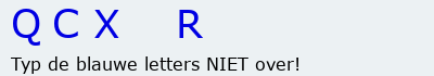 Bevestigingscode