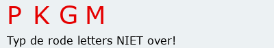 Bevestigingscode