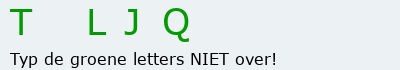 Bevestigingscode