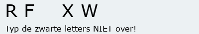 Bevestigingscode