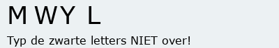 Bevestigingscode