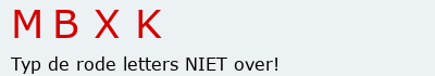 Bevestigingscode