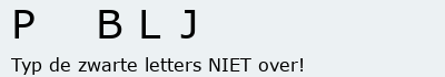 Bevestigingscode