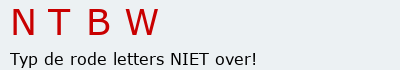 Bevestigingscode